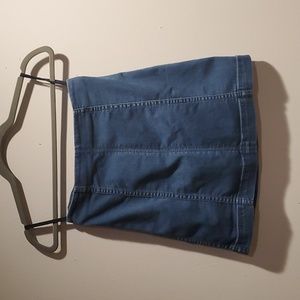 Free People denim mini